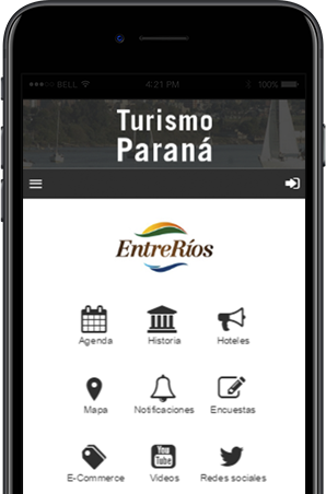 App Krónos, Turismo de Paraná